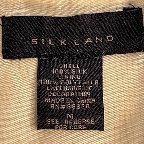 Vintage Floral Pale Gold Jacket - Picture 10 of 10